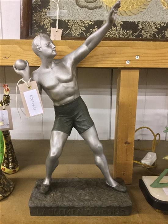 Deco figure - shot putter